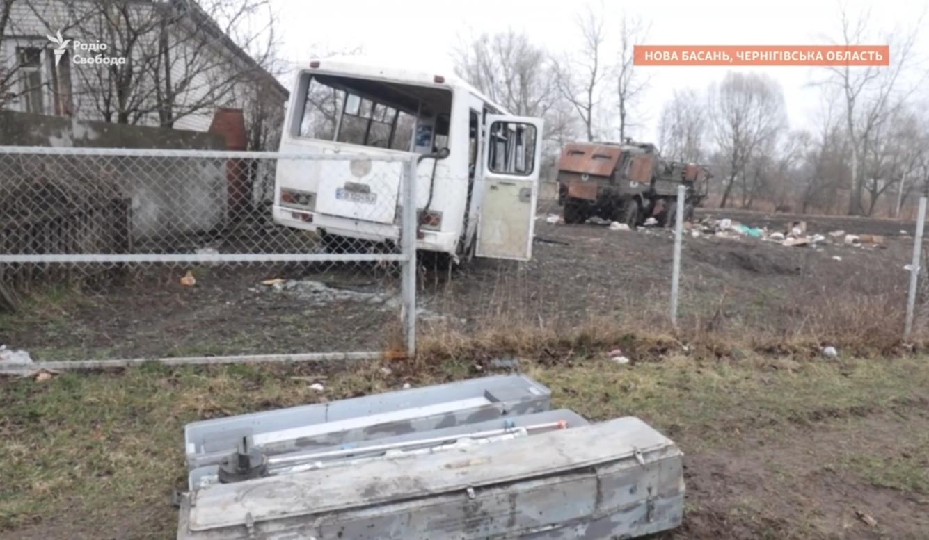 Залишки окупантів в Новій Басані - Нова Басань