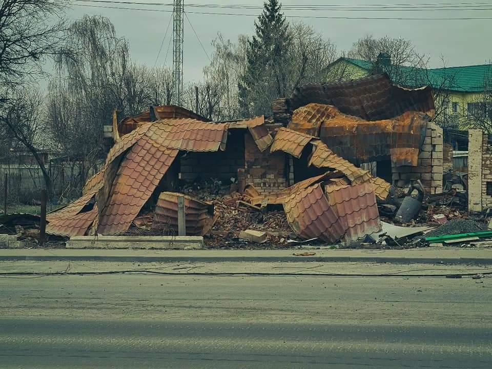 Наслідки війни - Бородянка