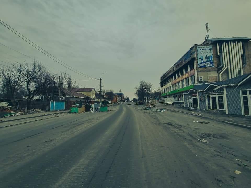 Наслідки війни - Бородянка