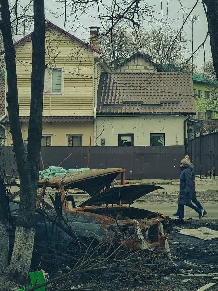Наслідки війни - Бородянка
