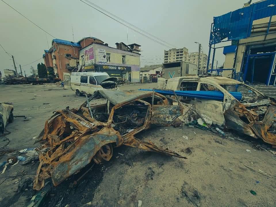 Наслідки війни - Бородянка