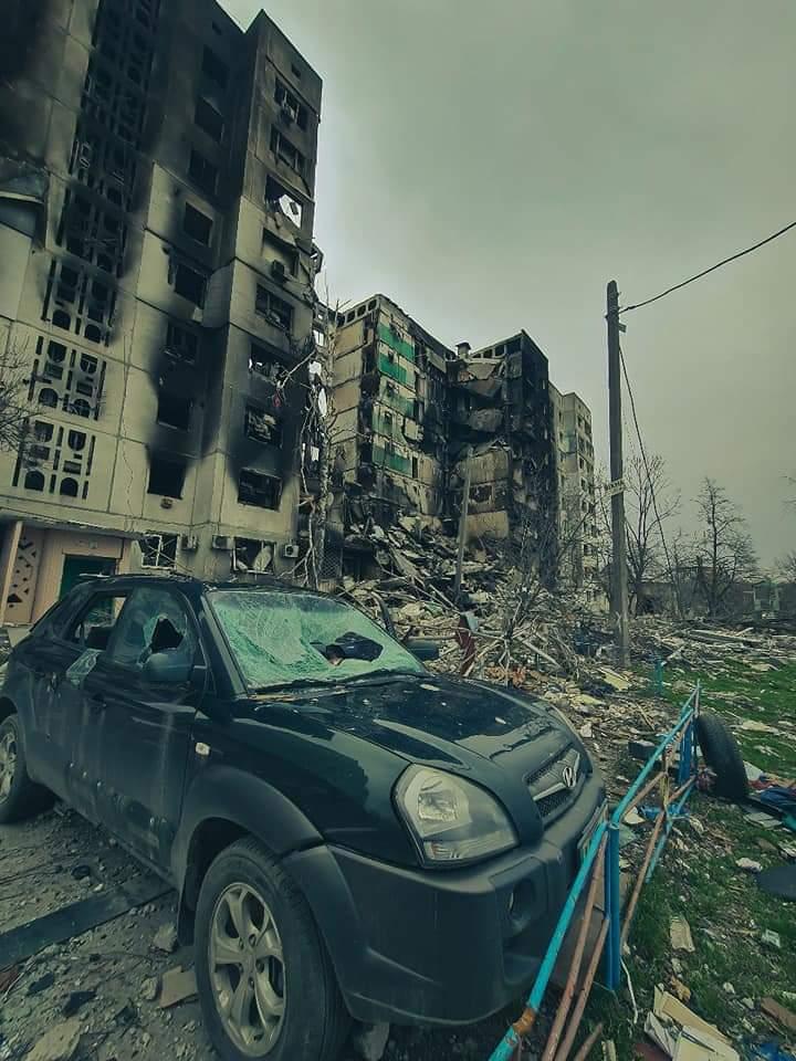 Наслідки війни - Бородянка