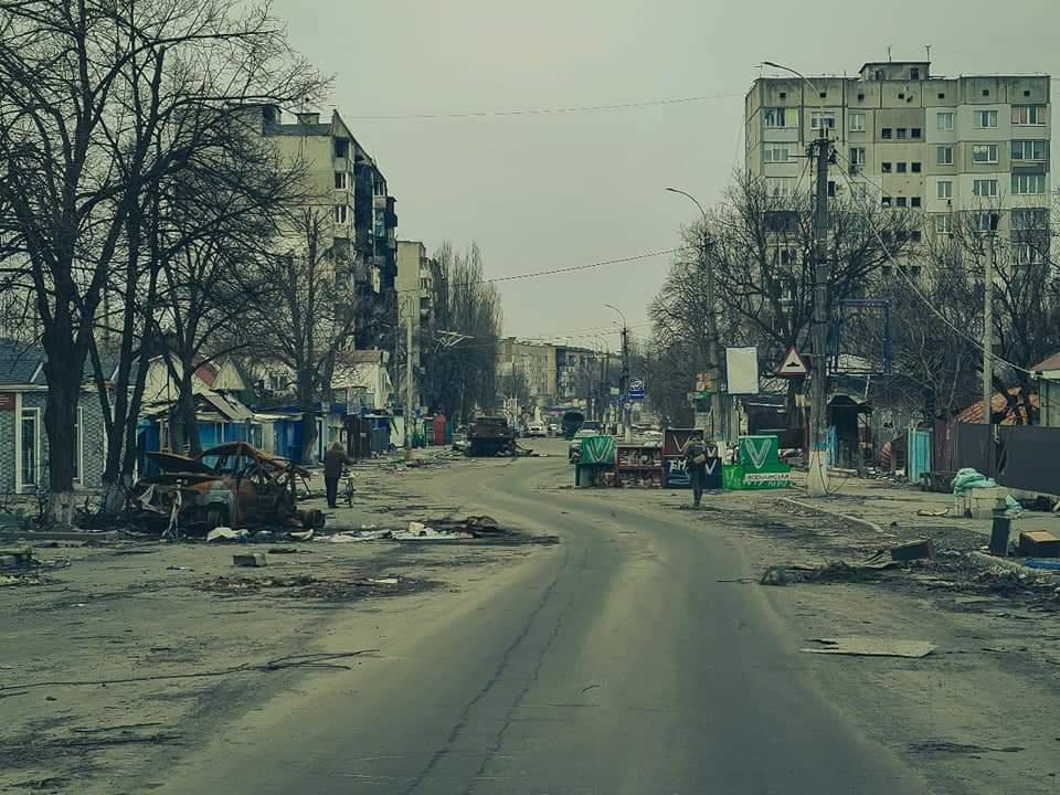 Наслідки війни - Бородянка