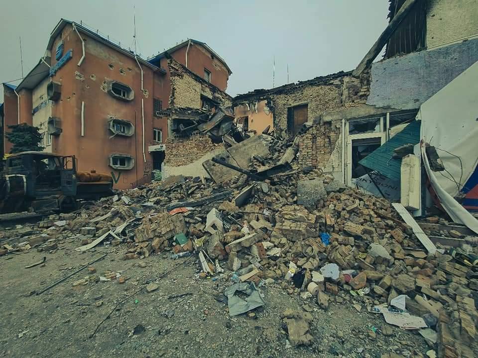Наслідки війни - Бородянка