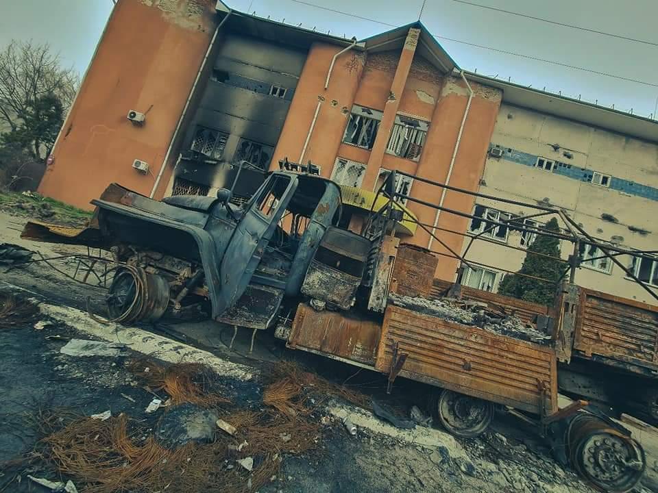 Наслідки війни - Бородянка