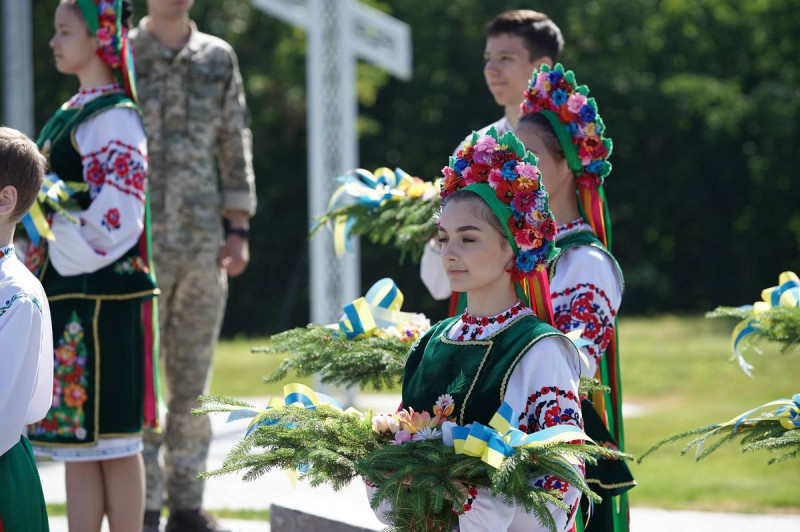 У Вінниці на Замковій горі відбулись урочисто - Vinnitsa